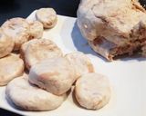 メイン級シーチキンと米粉のもっちり団子汁作り方4写真