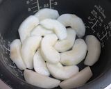 炊飯器で超簡単☆梨のタルトタタン♡作り方1写真