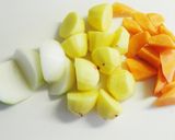 大豆のお肉で☺soyじゃが作り方2写真