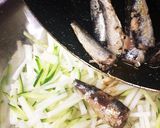 缶詰で！オイルサーディンの大根サラダ作り方3写真