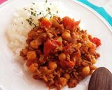 ひよこ豆のドライカレー作り方4写真