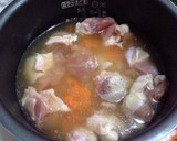 だしで炊く 鶏ゴマだれ発芽米ごはん作り方3写真