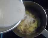 中華豆乳クリームモチモチうどんドリア作り方4写真