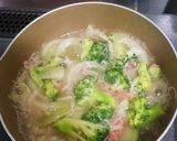 ブロッコリーとカニかまのうま煮作り方2写真
