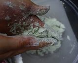 明日葉パウダーのスノーボールクッキー作り方5写真