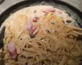 味噌がミソ！和風クリームパスタ作り方5写真