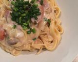味噌がミソ！和風クリームパスタ作り方6写真