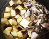 さつまいもと舞茸の炊き込みごはん作り方4写真