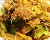 ジンジャー香る♪胸肉としらすの野菜炒め煮作り方5写真