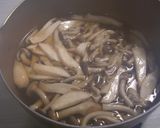 豆苗ときのこの煮浸し作り方3写真