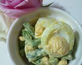 インゲンと玉子のサラダ＊カレー風味＊作り方2写真