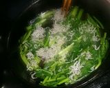 ごはんのおとも！間引き菜のじゃこ炒め作り方3写真