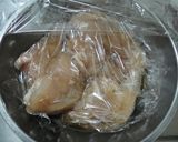 ♡鳥むね肉と豆腐のナゲット風作り方1写真