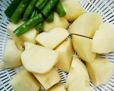 じゃがいもといんげんのそぼろ煮作り方2写真