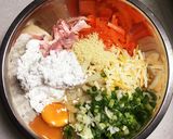 うどんでもちもちチヂミ☆作り方2写真