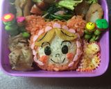 キャラ弁あかちゃんまん作り方6写真