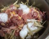 かしわご飯作り方1写真