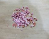 醤油バター風味のベーコンともやし焼きそば作り方2写真