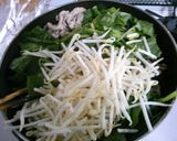 簡単！ほうれん草ともやし 豚肉の野菜炒め作り方4写真