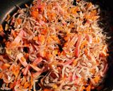 風邪を撃退☆大根葉のビタミンたっぷり丼作り方2写真