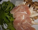 ヘルシー鶏ささみの洋風BRIしゃぶ鍋♪作り方1写真