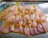 簡単！ぶり丼（梅肉の生姜ポン酢漬け）作り方2写真