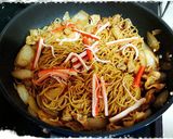 ♡お好み焼きソースで♪簡単横手やきそば♡作り方4写真