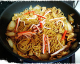 ♡お好み焼きソースで♪簡単横手やきそば♡作り方4写真
