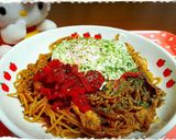 ♡お好み焼きソースで♪簡単横手やきそば♡作り方5写真