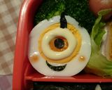 ずぼらなキャラ弁☆仮面ライダーゴースト作り方7写真