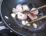 豚のにんにくバター炒め作り方3写真
