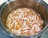 簡単❤卵と豚バラ肉のどて煮♪作り方5写真