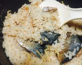 秋鯖と新生姜の炊き込みごはん作り方6写真