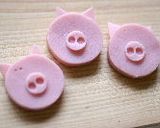 三匹の子豚(キャラ弁おかず)作り方8写真