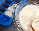 チョコレアチーズケーキのスイーツキューブ作り方10写真