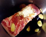 冷凍豚バラブロックからの角煮〜作り方2写真