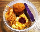 紫芋の天ぷら 簡単卵なし 弁当夕食作り方6写真