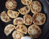 お弁当れんこんはさみ焼き作り方6写真