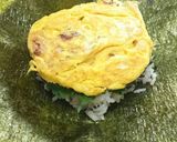 チクワ卵焼きチーズのおにぎらず作り方6写真