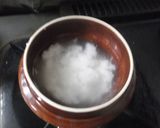 釜飯の器で作卵雑炊作り方1写真