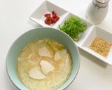 中華風☆豆腐とネギの豆乳スープ作り方6写真