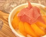 柿と生ハムのココットカマン作り方4写真