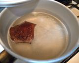 簡単！大分産椎茸とワカメの溶き卵スープ作り方2写真