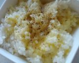 ずぼらご飯。レンチんだけでチーズ飯。作り方3写真