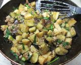 焼肉のたれで作るあんかけ丼作り方4写真