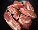 やわらかスペアリブ＆パスタのプレート作り方3写真