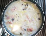 白菜とベーコンのワンポットグラタン。作り方8写真