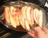 りんごのクランブルチーズタルト✾作り方2写真