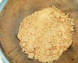 りんごのクランブルチーズタルト✾作り方5写真