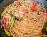 和風クリームパスタ作り方7写真